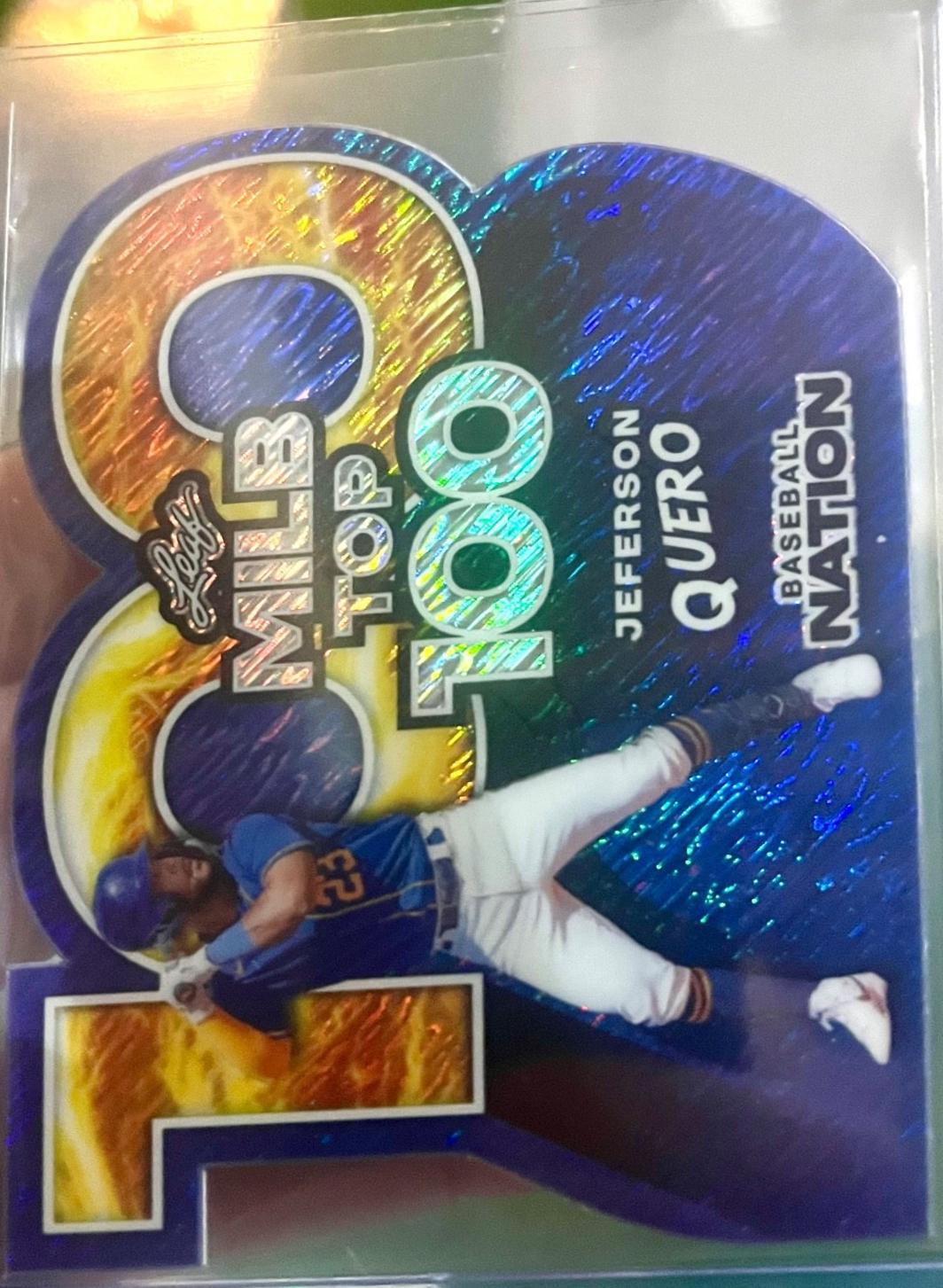 Jeferson Quero #MB-35 2025 Leaf Baseball Nation MiLB Top 100