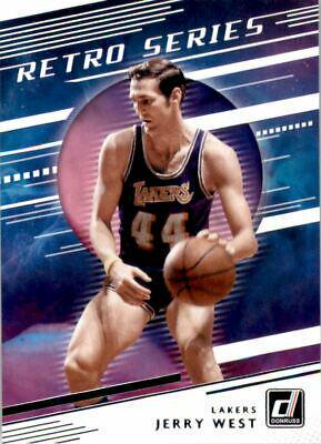 Jerry West #9 Basketball Cards 2020 Donruss Retro Series