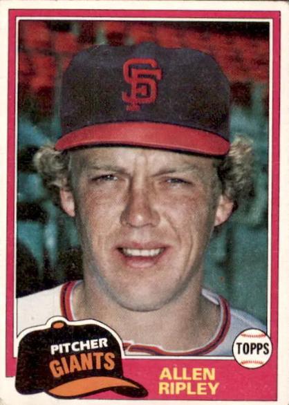 Allen Ripley #144 Prices | 1981 Topps | Baseball Cards