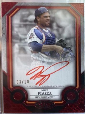 Mike Piazza #T1A-MP 2024 Topps Tier One Autograph Baseball