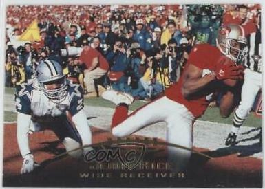Jerry Rice #4 Football Cards 1995 Pinnacle