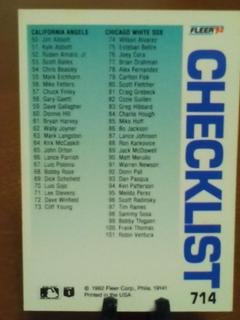 Checklist