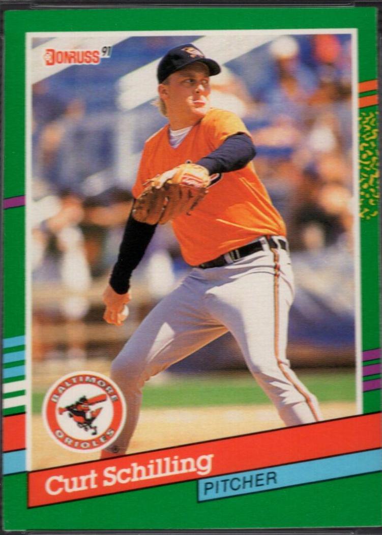 Curt Schilling #556 Baseball Cards 1991 Donruss