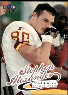 Stephen Alexander #98 1999 Ultra Football