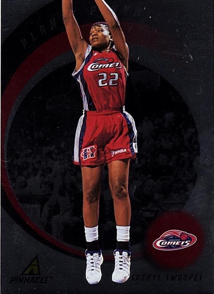 Sheryl Swoopes #10 1998 Pinnacle WNBA Planet