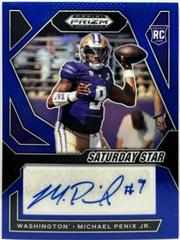 Michael Penix Jr. [Blue] #SSS-MPJ Prices | 2024 Panini Prizm Draft