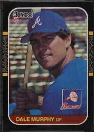 Dale Murphy #78 Baseball Cards 1987 Donruss
