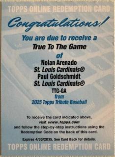 Paul Goldschmidt / Nolan Arenado