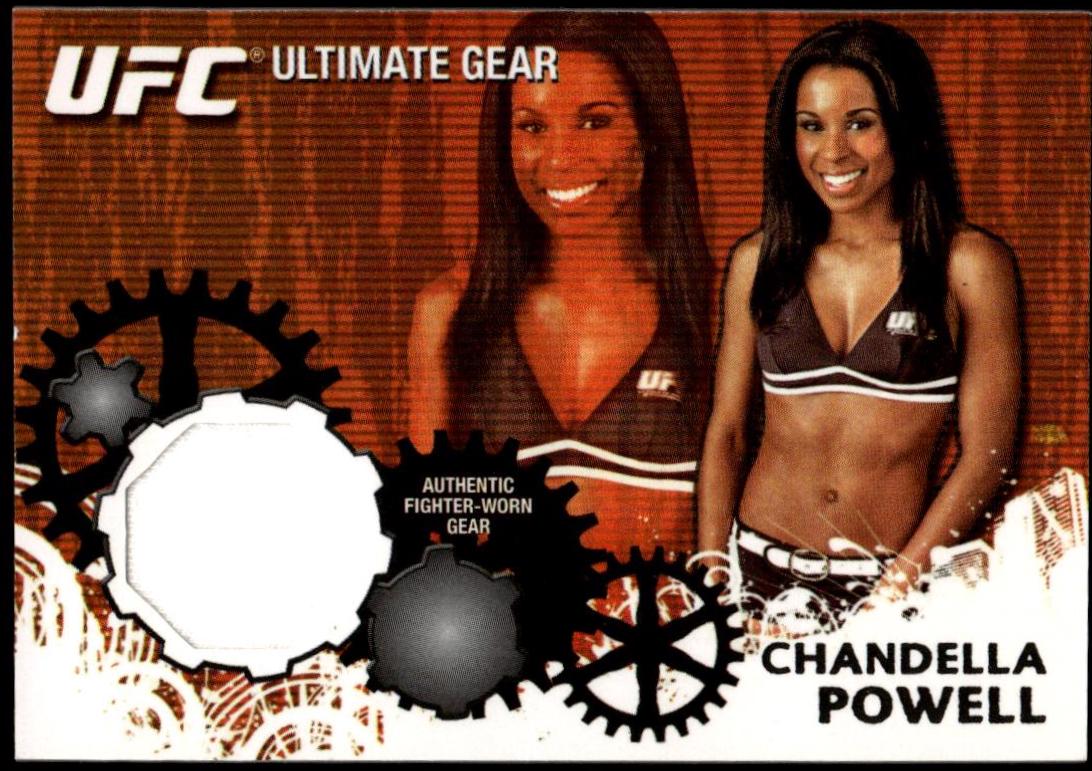 Chandella Powell #UG-CP Ufc Cards 2010 Topps UFC Ultimate Gear Relic