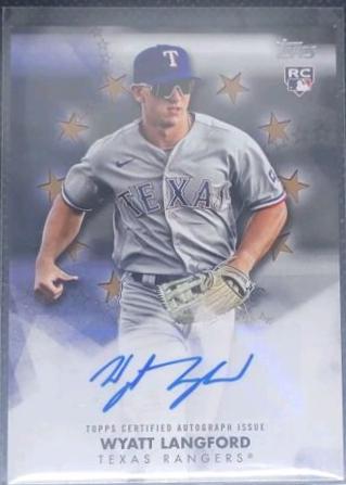 Wyatt Langford [Gold] #BSA2-WLA