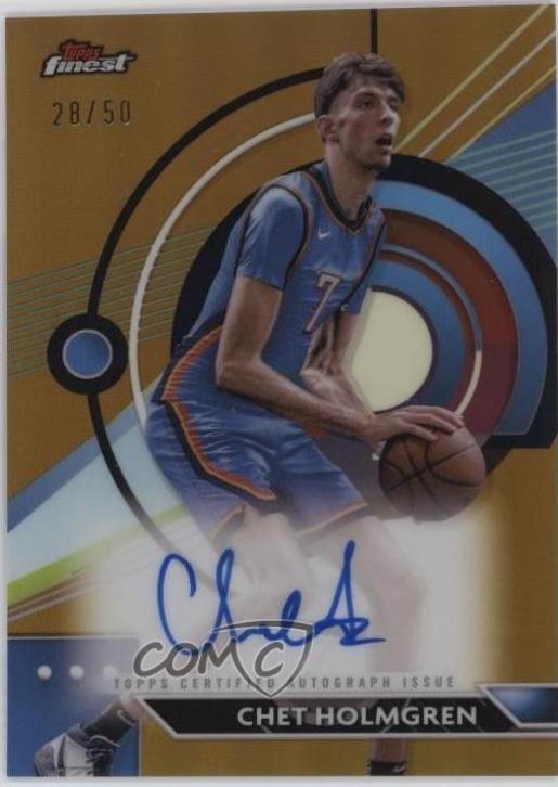 Chet Holmgren [Gold Refractor] #FA-CH