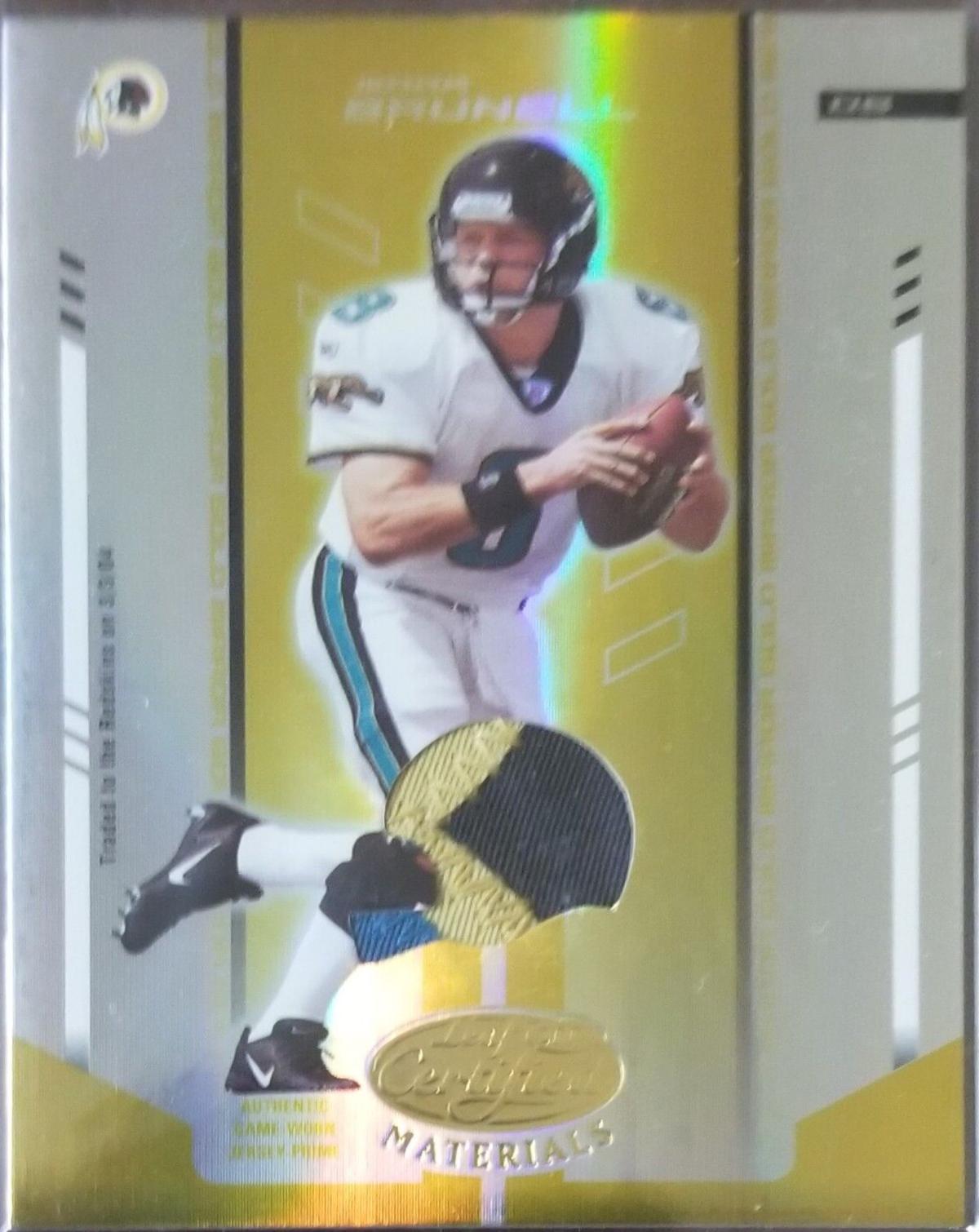 Mark Brunell [Materials Mirror Gold] #123