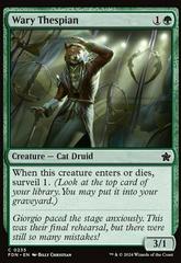 Wary Thespian [Foil] #235