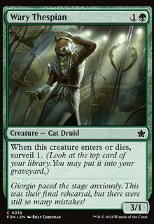 Wary Thespian