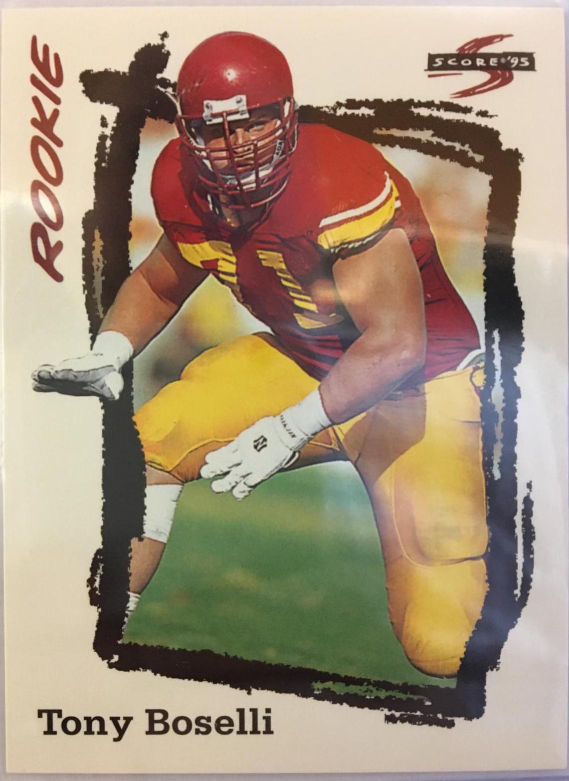 Tony Boselli #246 Football Cards 1995 Panini Score
