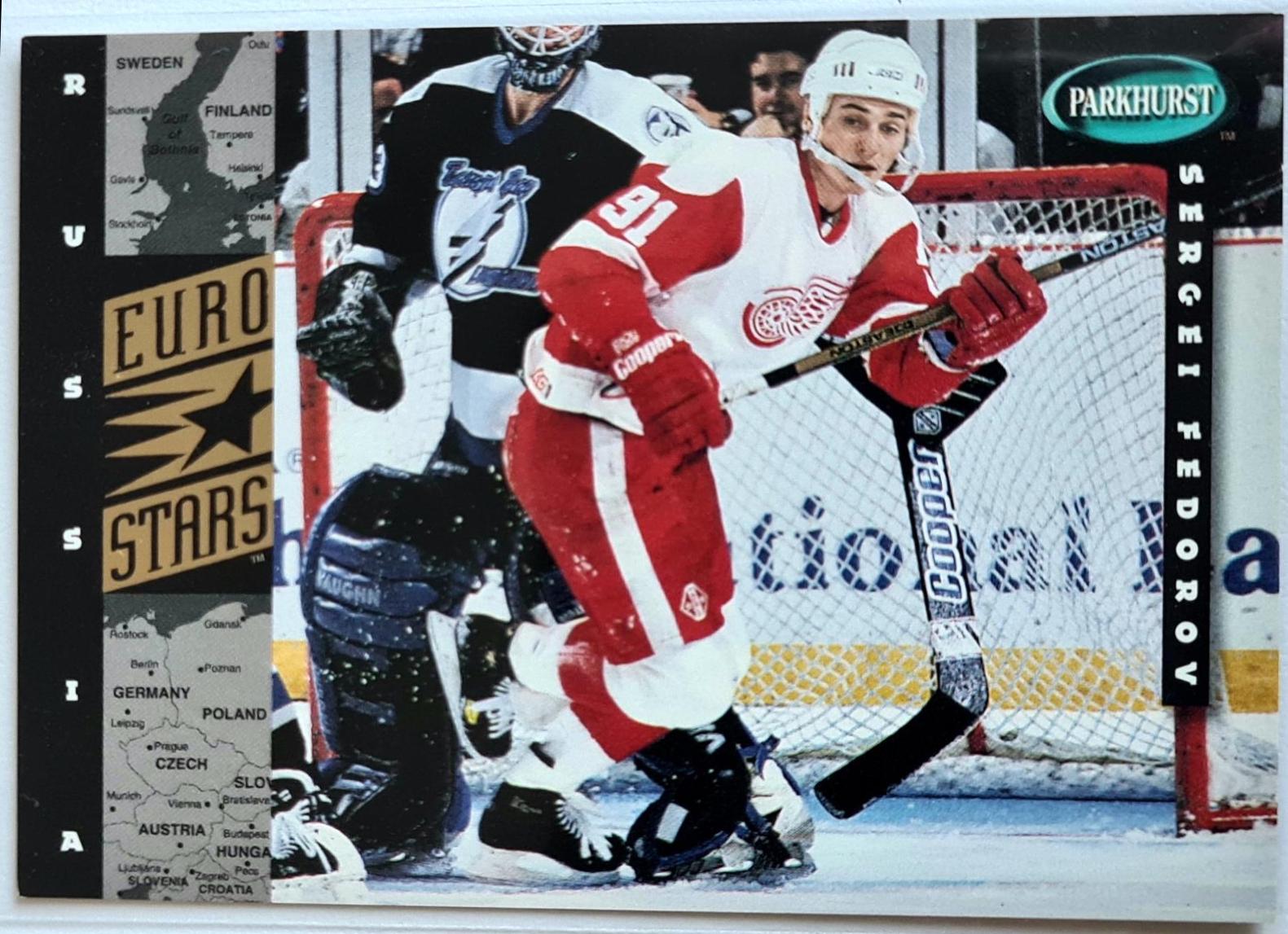 Sergei Fedorov #Es-16 Hockey Cards 1994 Parkhurst Se Euro-Stars