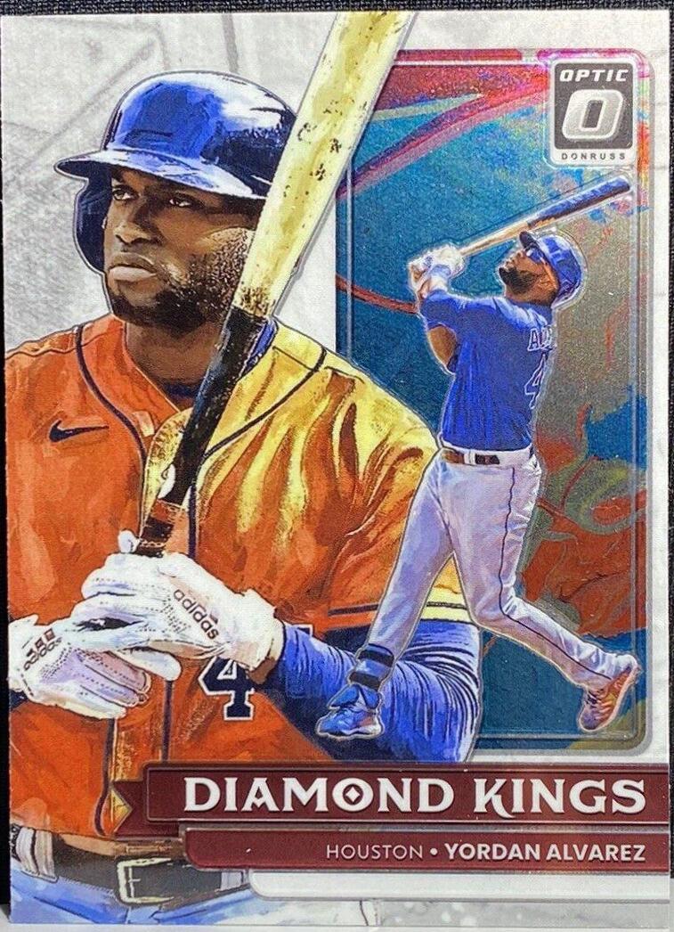 Yordan Alvarez #11 2022 Panini Donruss Optic Baseball