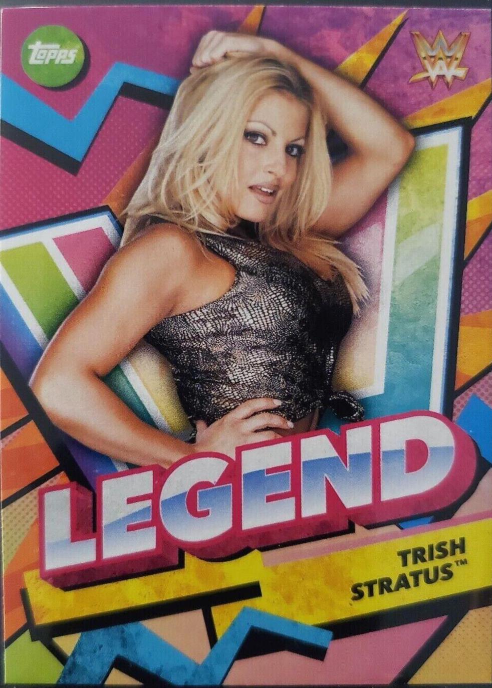 Trish Stratus #167 Wrestling Cards 2021 Topps WWE Superstars