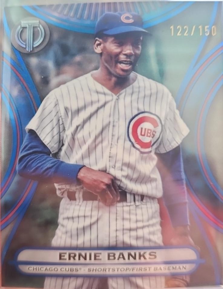 Ernie Banks [Blue] #66