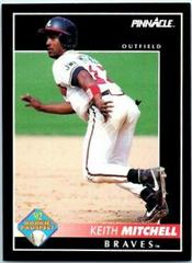 Keith Mitchell #258 Baseball Cards 1992 Pinnacle Prices