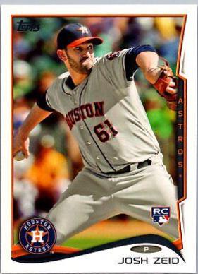 Josh Zeid #542 Baseball Cards 2014 Topps