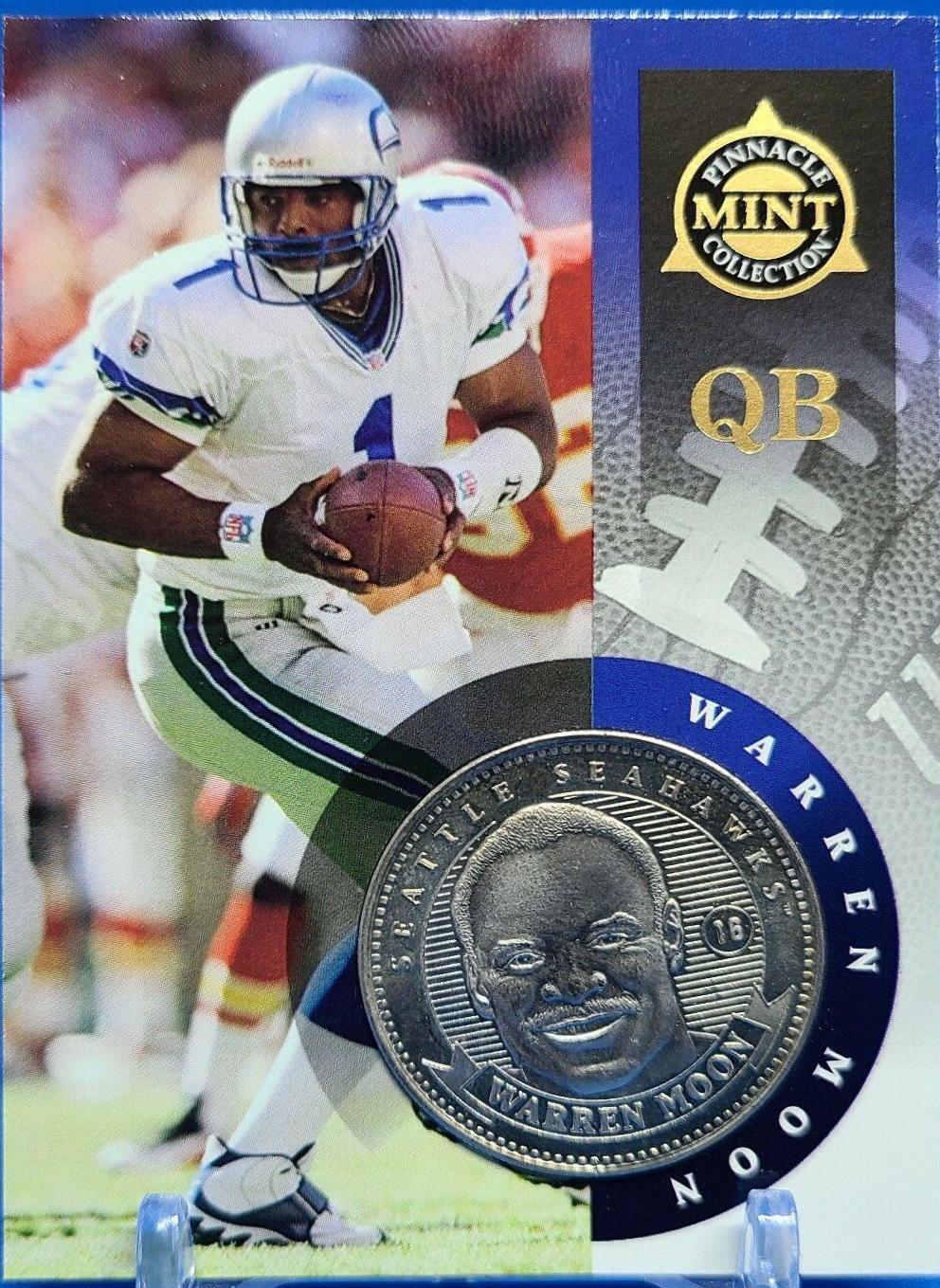 Warren Moon #16 Football Cards 1998 Pinnacle Mint