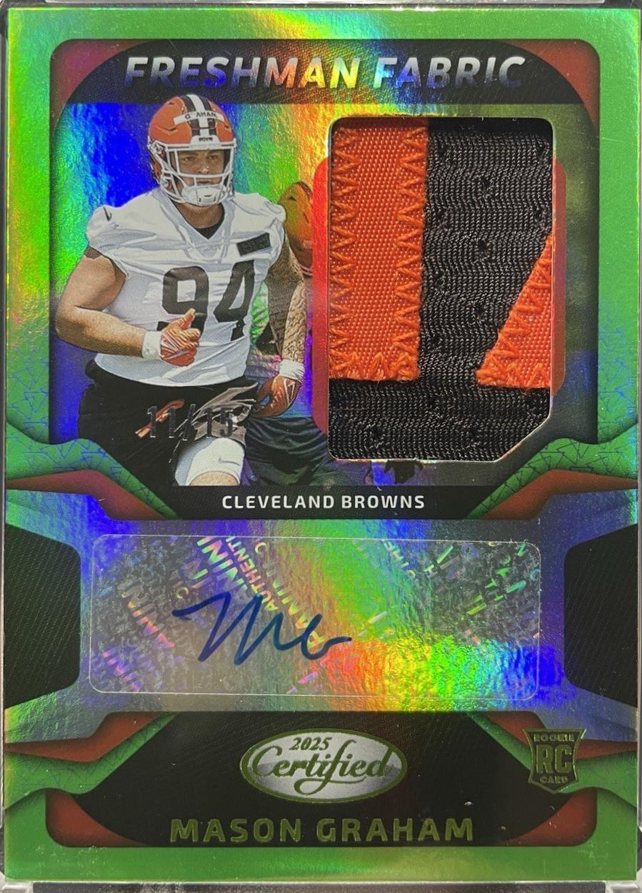 Mason Graham [Mirror Lime Green] #FBC-MGM