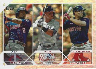 Luis Arraez, Aaron Judge, Xander Bogaerts