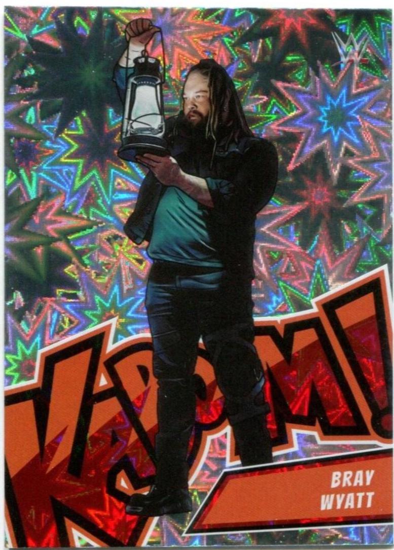 Bray Wyatt #10 Wrestling Cards 2023 Panini Revolution WWE Kaboom