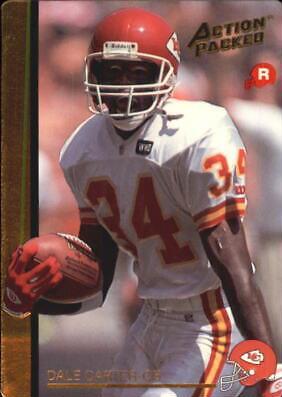 Dale Carter #38 1992 Action Packed Rookie Update Football