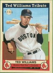 Ted Williams [Red Back] #96 Baseball Cards 2003 Upper Deck Play Ball Prices