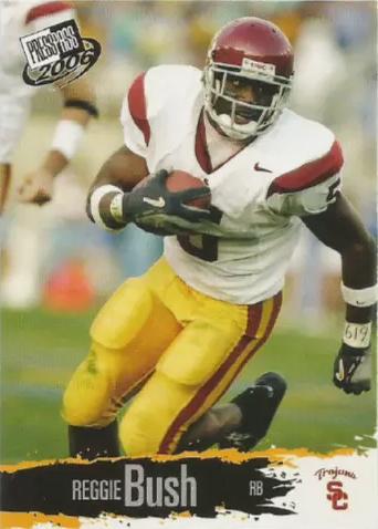 Reggie Bush #1B Football Cards 2006 Press Pass