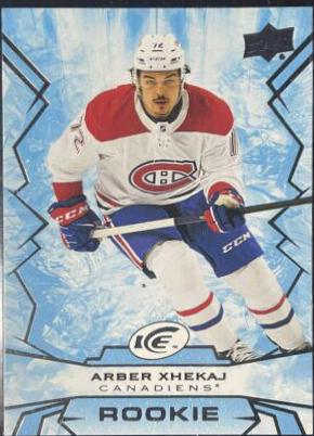 Arber Xhekaj #116 Hockey Cards 2022 Upper Deck Ice Hockey