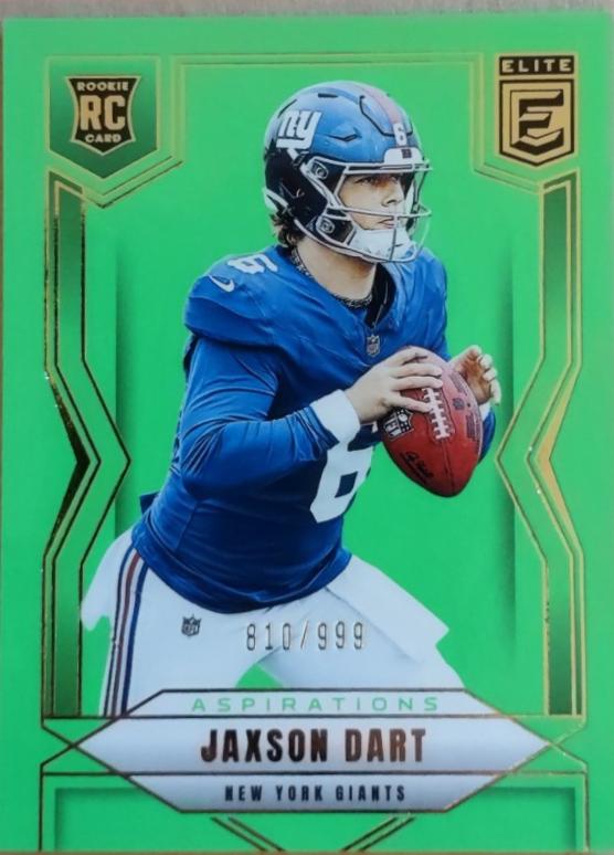 Jaxson Dart [Aspirations Lime Green] #103 Prices [Rookie] | 2025