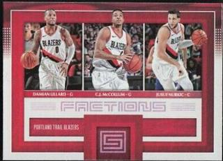 C.J. McCollum/Damian Lillard/Jusuf Nurkic