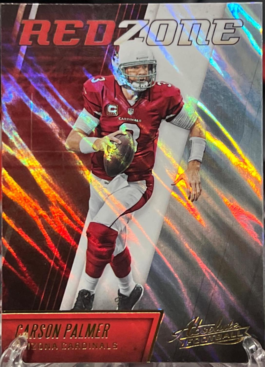 Carson Palmer #9 Football Cards 2016 Panini Absolute Red Zone