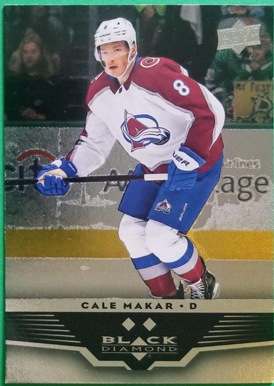 Cale Makar #BDB-MA 2021-22 Upper Deck Black Diamond Hockey