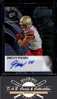 Johnny Wilson #RA-JW2 2024 Press Pass Premium Retro Autograph Football