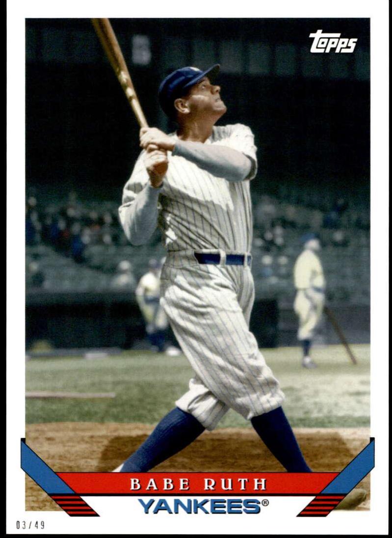 Babe Ruth [5X7] #201 Prices | 2019 Topps Archives | Baseball Cards