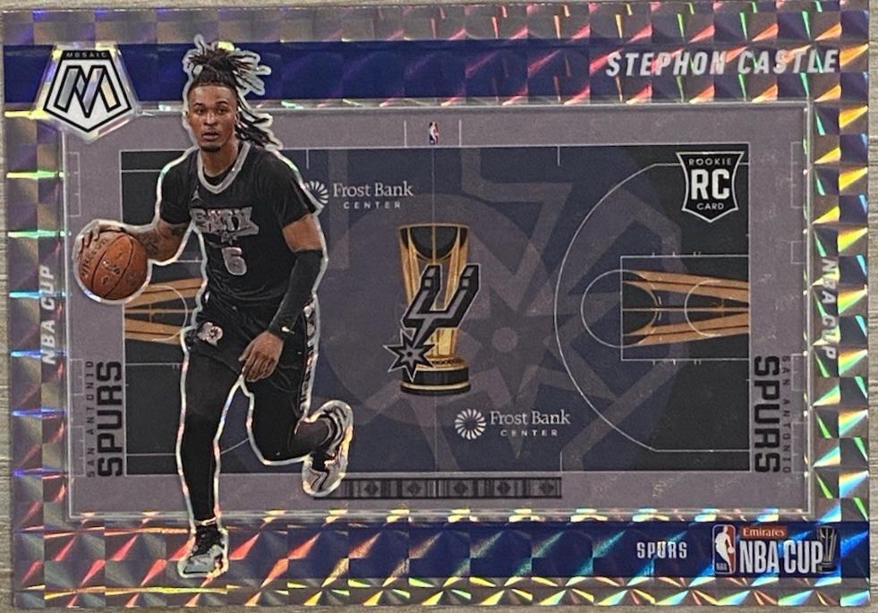 Stephon Castle #7 Prices | 2024 Panini Mosaic NBA Cup | Basketball