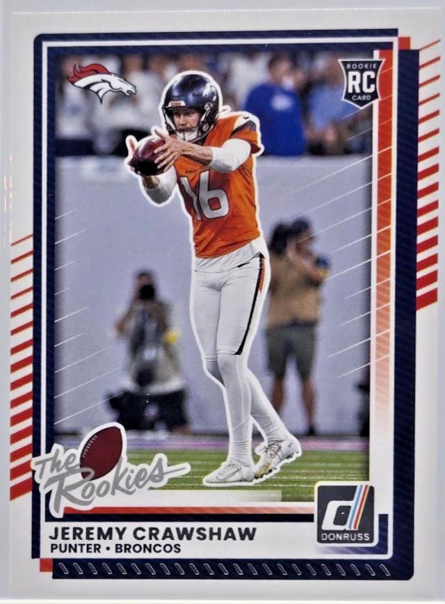 Jeremy Crawshaw #DRH-19 2025 Panini Donruss Rookies & Highlights Football