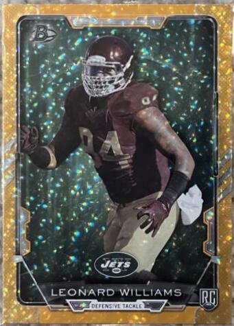 Leonard Williams [Rainbow Orange Ice] #10
