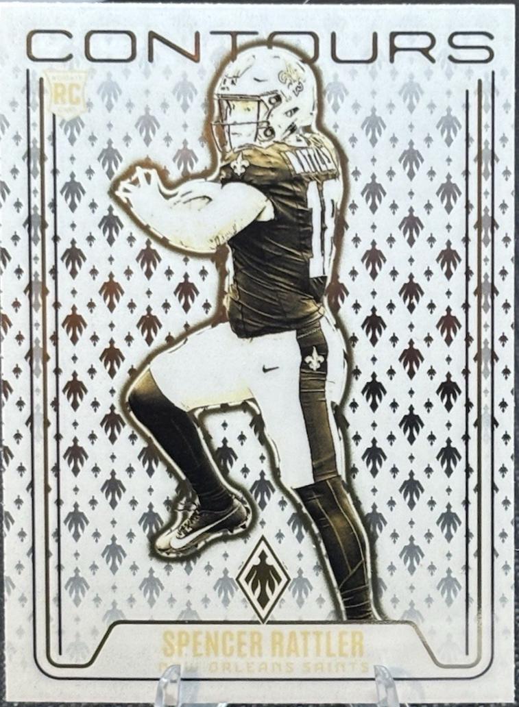 Spencer Rattler #28 Football Cards 2024 Panini Phoenix Contours