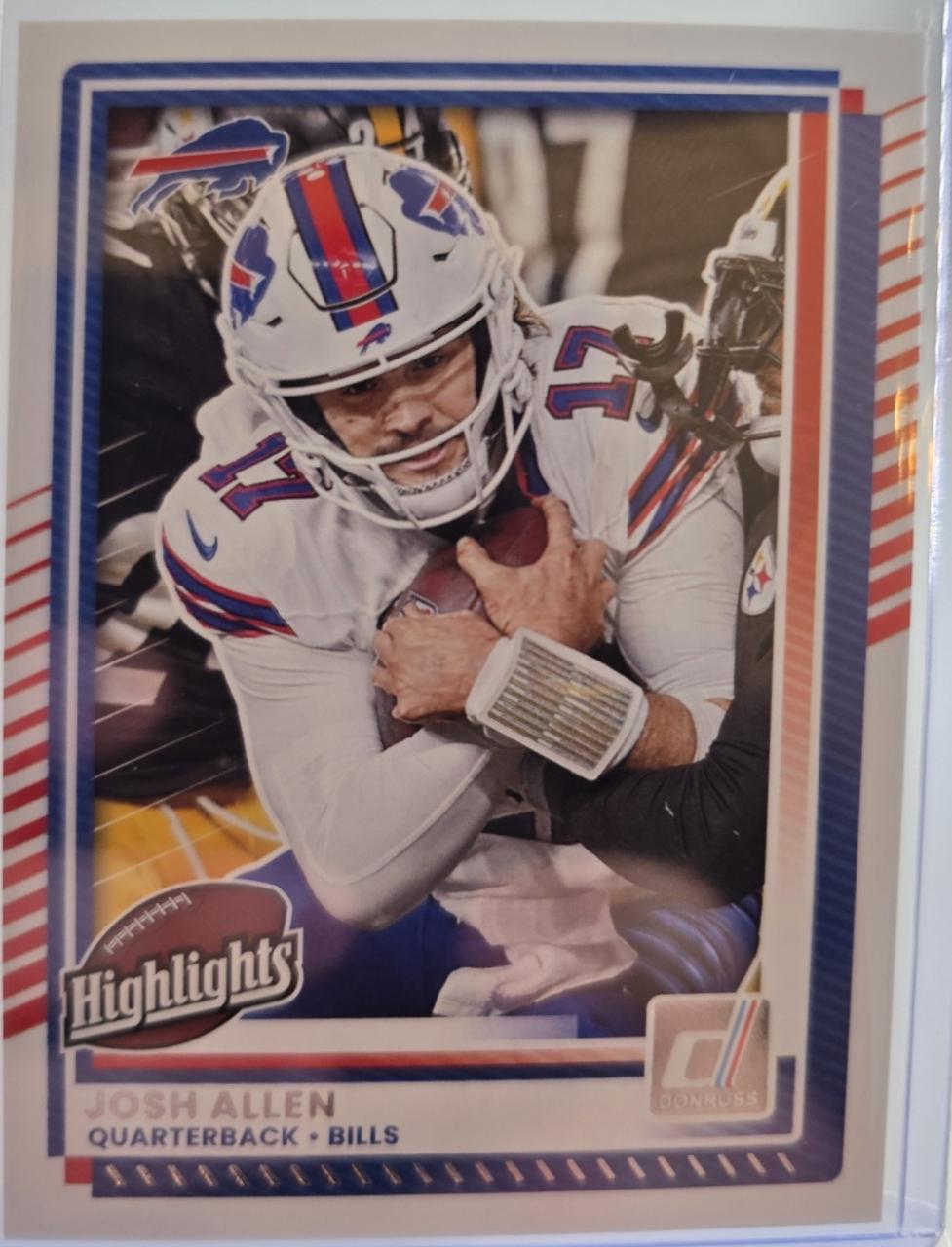 Josh Allen #DRH-100 2025 Panini Donruss Rookies & Highlights Football