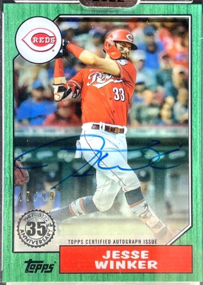 Jesse Winker [Green] #87TBA-JW