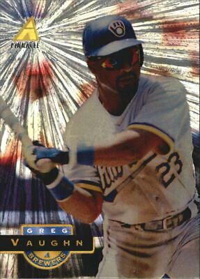 Greg Vaughn #37 Baseball Cards 1994 Pinnacle Museum Collection