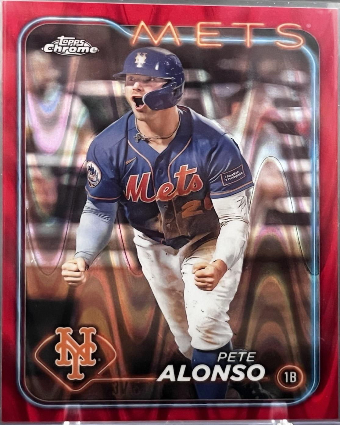 Pete Alonso [Red Wave Refractor] #269