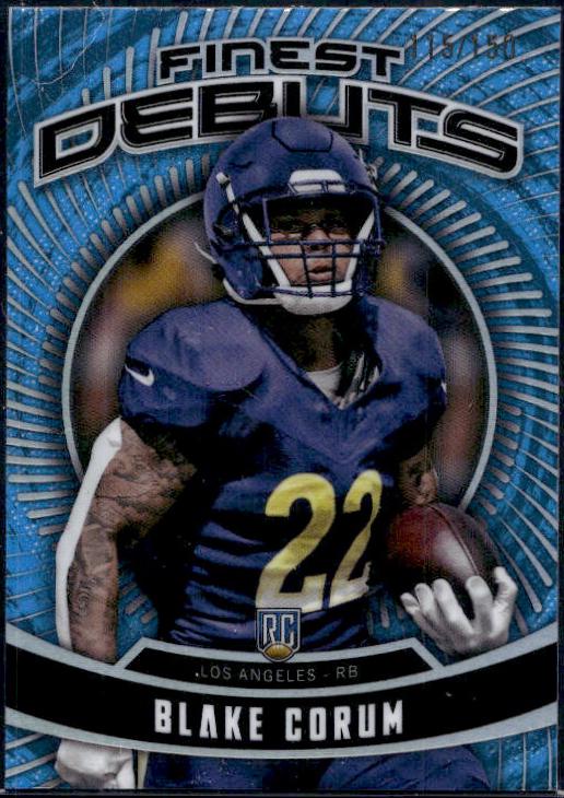 Blake Corum [Sky Blue Refractor] #D-18
