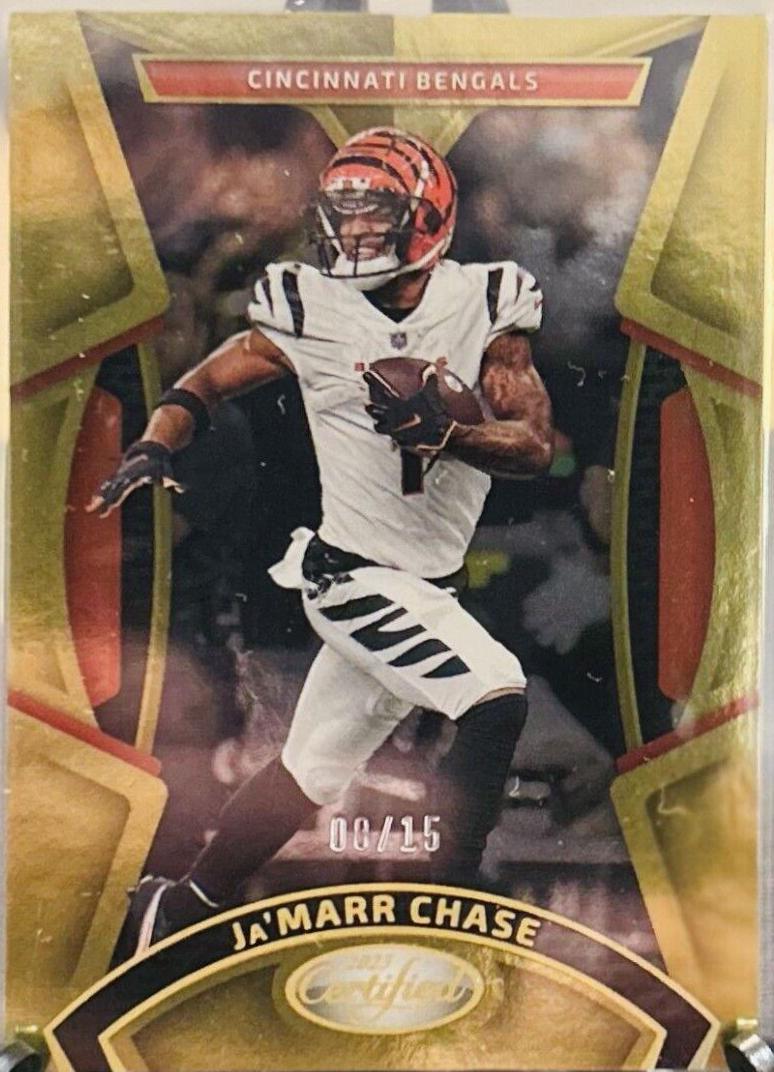 Ja'Marr Chase #39 Football Cards 2023 Panini Certified