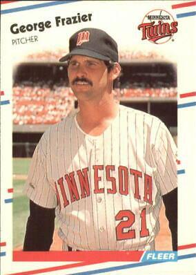 George Frazier #9 Baseball Cards 1988 Fleer Glossy